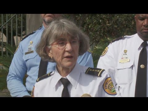 NOPD Superintendent Anne Kirkpatrick shares security plans for the Super Bowl in New Orleans