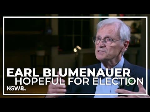 Congressman Earl Blumenauer relieved to see Kamala Harris as Democratic nominee