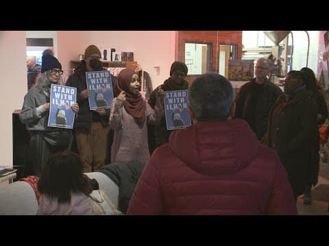 Rep. Omar meets with supporters following her removal from Foreign Affairs Committee