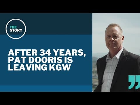 Pat Dooris, longtime reporter and host of 'The Story,' is saying goodbye to KGW