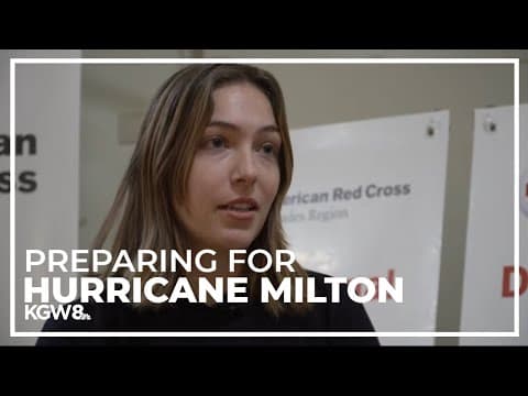 Portland-area Red Cross volunteers prepare for Hurricane Milton