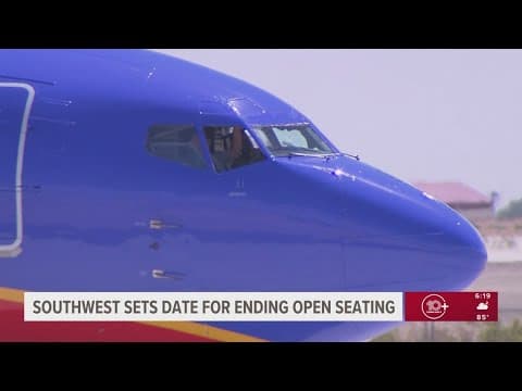 Here's when Southwest's assigned seating changes start