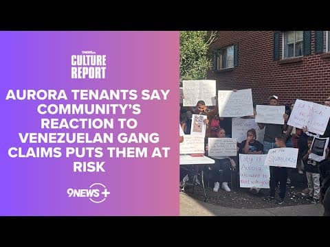 Tenants say community reaction to Venezuelan gang claims puts them at risk | The Culture Report