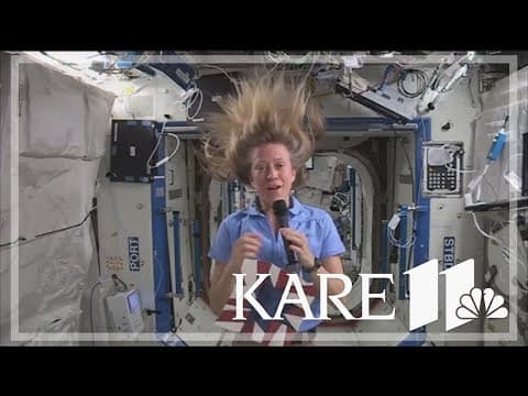 MN astronaut's quilt work on display