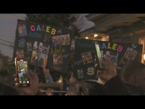 Friends of Southern University band member remember him at Treme second line