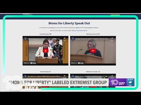 Florida-based Moms for Liberty labeled 'extremist' by Southern Poverty Law Center