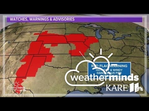 WeatherMinds: Red flag warnings