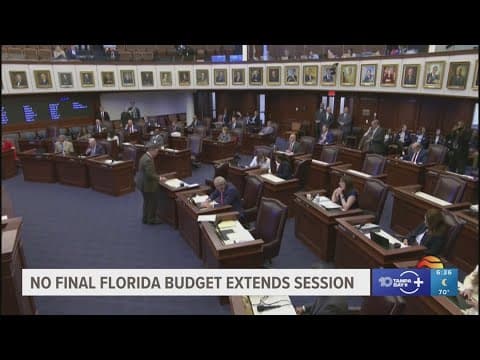 Florida House and Senate extend session after they didn't agree on the state budget