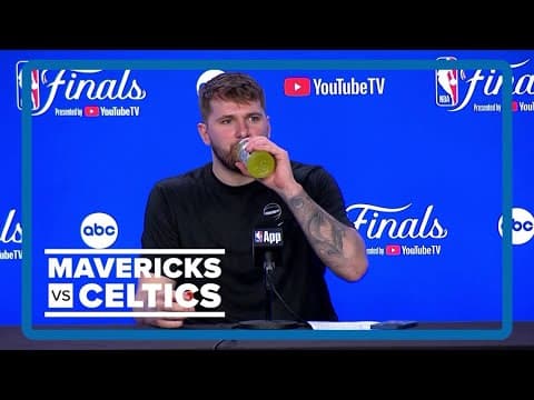 NBA Finals: Luka Doncic full press conference after Game 4 win | 6.14.24