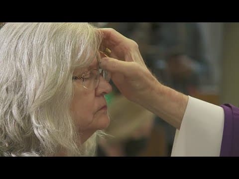 Ash Wednesday Mass at The St. Louis Cathedral