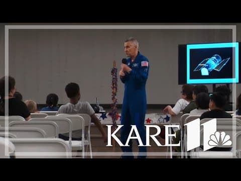 Retired NASA astronaut inspires St. Paul students