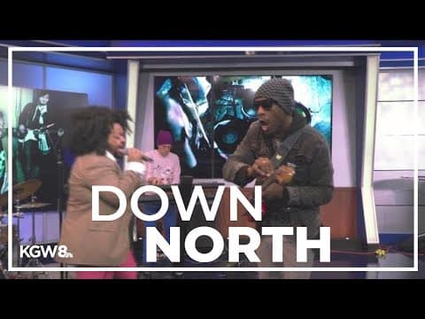 Down North performs at KGW Studio ahead of Black and Loud Music Festival