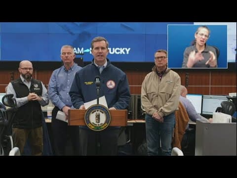 Gov. Andy Beshear gives update on Kentucky's response to flooding, wintry weather