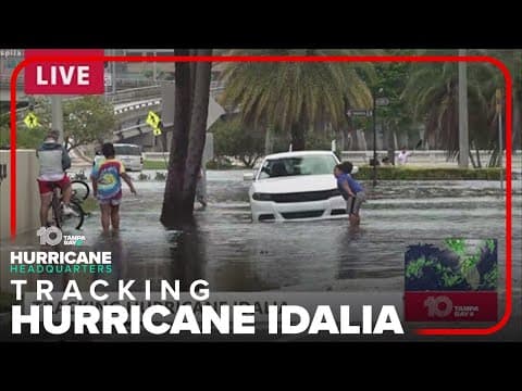 Parts of Hillsborough County waiting for water from Hurricane Idalia to recede