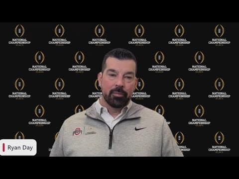 Ryan Day previews National Championship game between Ohio State-Notre Dame