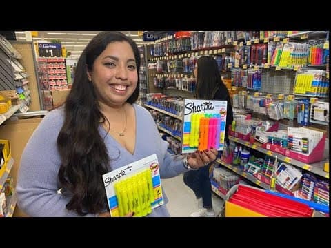 Walmart Supercenter surprises 'Teacher of the Year' with a shopping spree