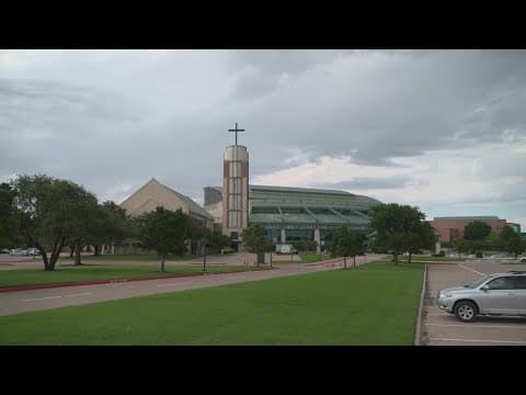 Texas storm badly damages North Texas church