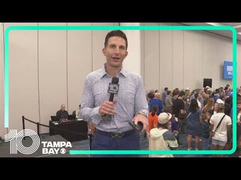 Hillary Clinton makes campaign stop in Tampa