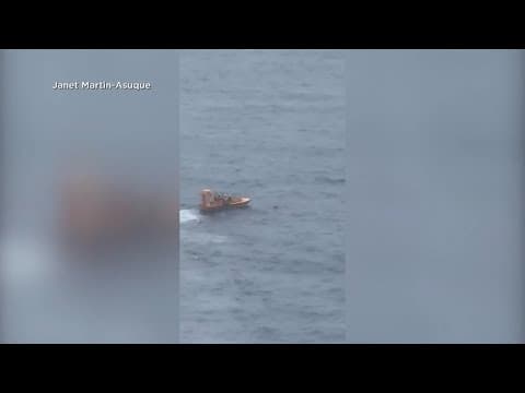 Dad rescues daughter after falling overboard on Disney cruise ship