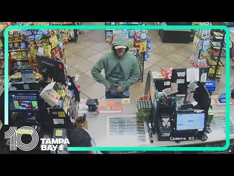 Man robbed numerous stores at gunpoint across Tampa Bay, deputies say