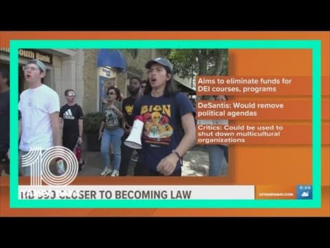 Florida bill to squash funding for DEI programs is closer to passing