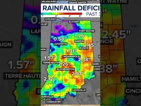 National Weather Service warns Hoosiers of chance for flash drought #weather #drought  #indiana