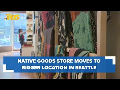 Native goods store Eighth Generation moves to bigger location across from Pike Place