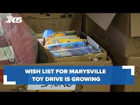 Wish list for Marysville toy drive swells to more than 1,700 children