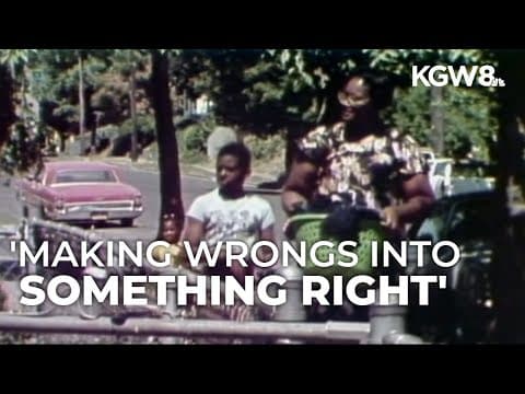 Portland agrees to settle lawsuit filed by displaced Black families of historic Albina