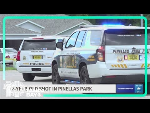 12-year-old shot, injured in Pinellas Park, police say