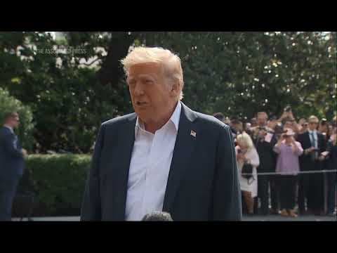 President Trump, first lady Melania Trump head to Texas to survey flood damage
