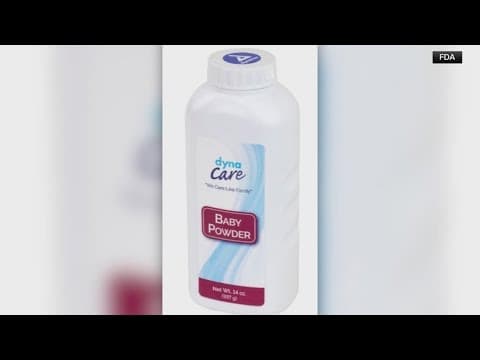Baby powder recalled over asbestos concerns