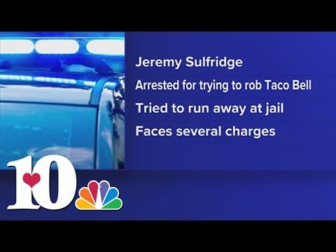 TPD: Man arrested in Tazewell accused of trying to get into Taco Bell safe, assaulting deputies