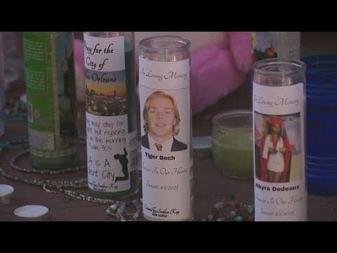 Families of victims gather on Bourbon Street after New Orleans attack