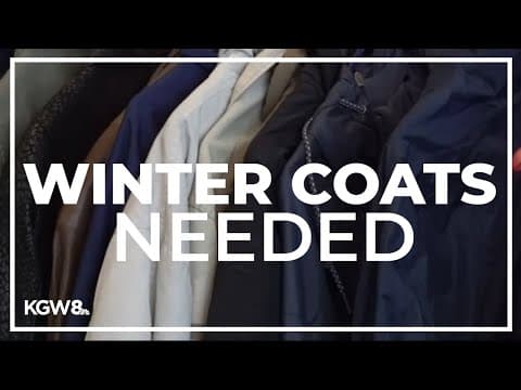 Portland nonprofits ask community for donations of warm winter clothes