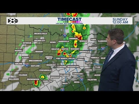 DFW Weather: Severe storms enter North Texas