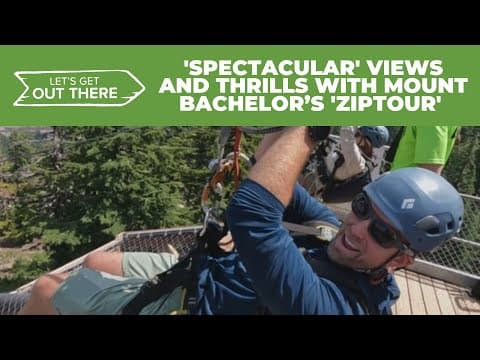 Mount Bachelor offering summer ziplining tour