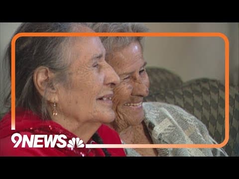Twins reunited in Westminster after 81 years apart