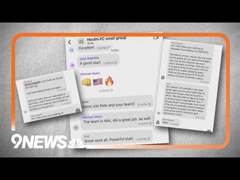 Lawmakers call for investigation after journalist accidentally included in chat thread about militar