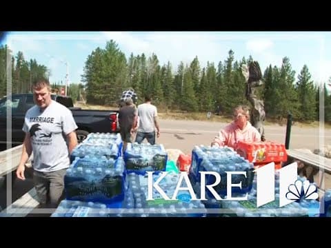 Wildfire expansion slows while more help arrives in northeastern Minnesota