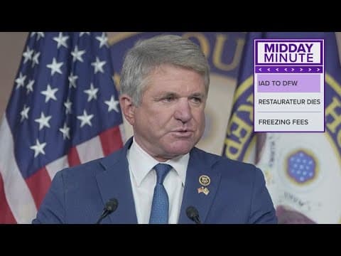 Texas congressman says he missed flight, was disoriented at airport after taking Ambien, alcohol