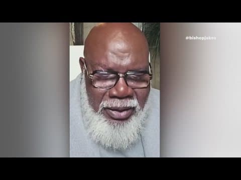 Bishop T.D. Jakes reveals he underwent emergency surgery after medical incident