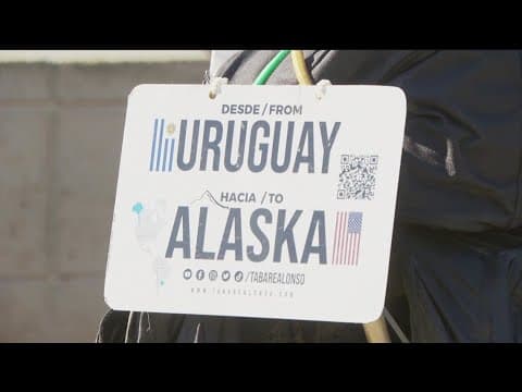'Adventure, a challenge, a dream' | Cyclist rides from Uruguay to Alaska