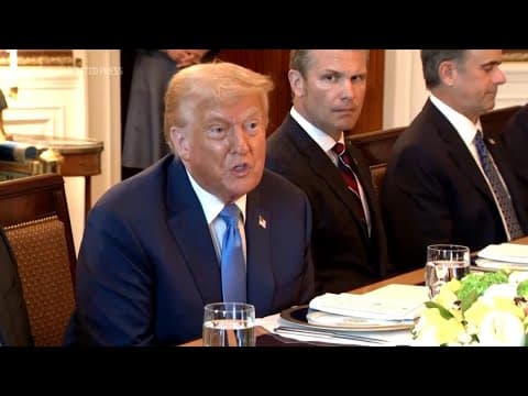 Trump says countries that didn't make tariff deals are 'going to pay us money'