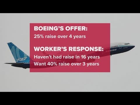 Thousands of Boeing workers vote to go on strike