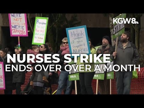 Providence nurses ratify new contract, ending largest health care strike in Oregon history