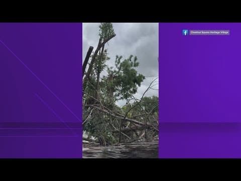 Storms leave damage in North Texas