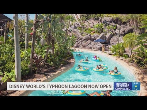 Disney World's Typhoon Lagoon water park now open