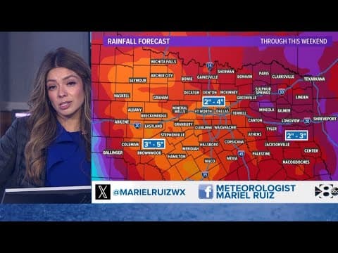 UPDATE: Tracking severe storms coming through DFW on Tuesday