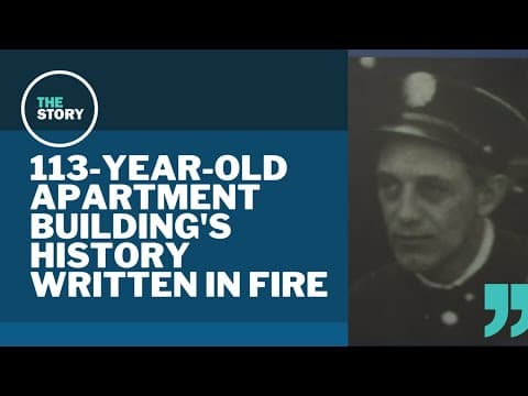 Decades ago, a fire at downtown Portland's May apartments caused firefighter's death